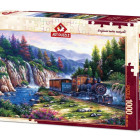 Puzzle - Art puzzle - Cestování vlakem