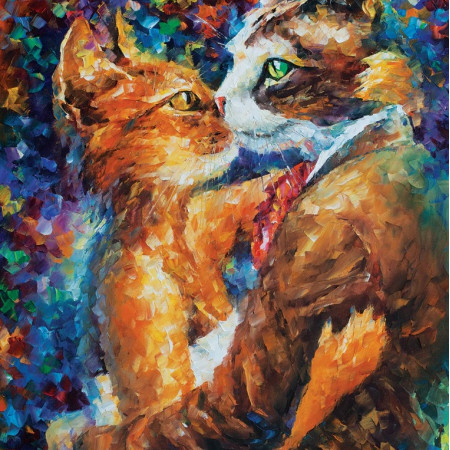 Tanec zamilovaných koček