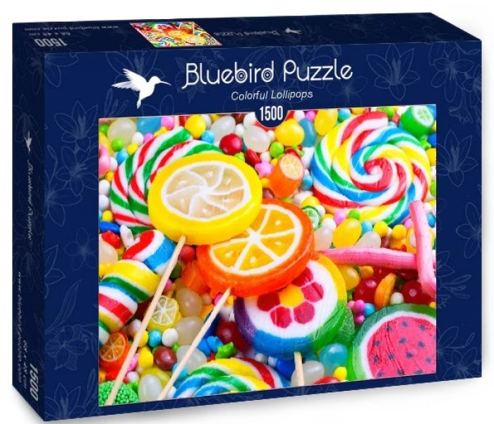 Puzzle - Bluebird - Barevná lízátka