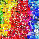 Puzzle - Bluebird - Barevné předměty