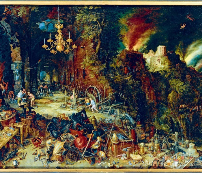 Puzzle - Bluebird - Alegorie ohně, 1608