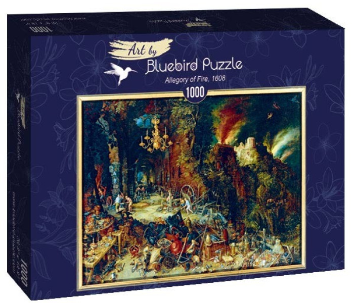 Puzzle - Bluebird - Alegorie ohně, 1608