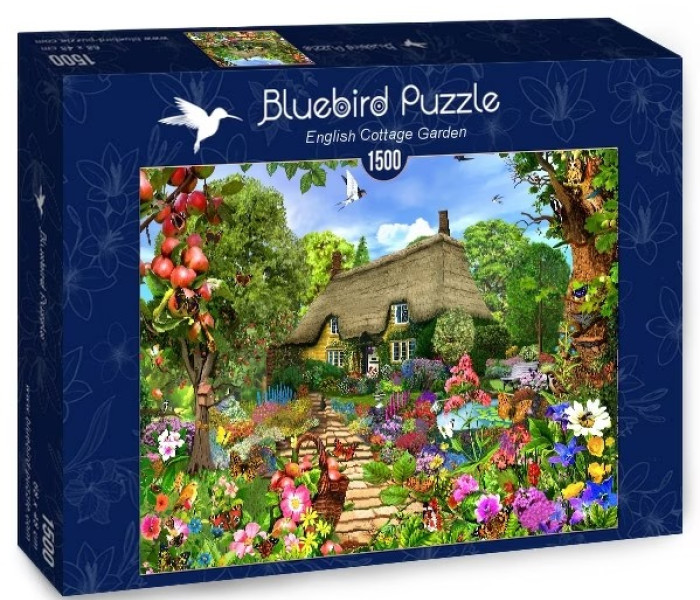 Puzzle - Bluebird - Anglický venkovský dům se zahradou