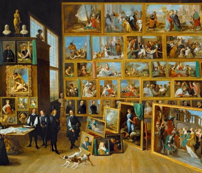 Puzzle - Bluebird - Bruselská sbírka arcivévody Leopolda I. 1652