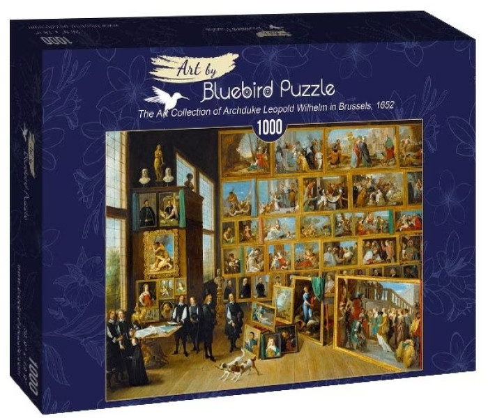 Puzzle - Bluebird - Bruselská sbírka arcivévody Leopolda I. 1652
