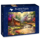 Puzzle - Bluebird - Chata u potoka