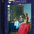 Puzzle - Bluebird - Dívka se sklenkou vína, 1659