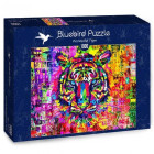 Puzzle - Bluebird - Barevný tygr