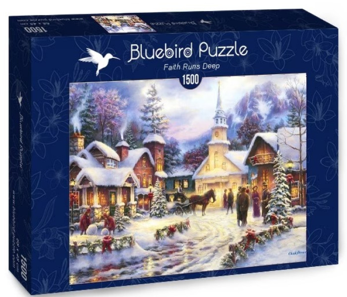 Puzzle - Bluebird - Hluboká víra
