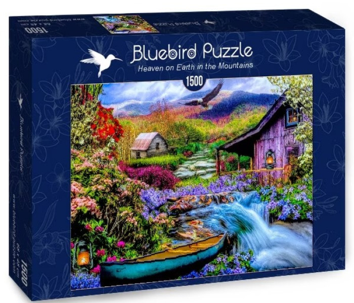 Puzzle - Bluebird - Horský ráj na zemi