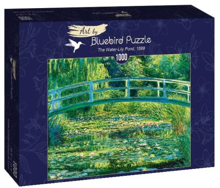 Puzzle - Bluebird - Jezírko s lekníny, 1899