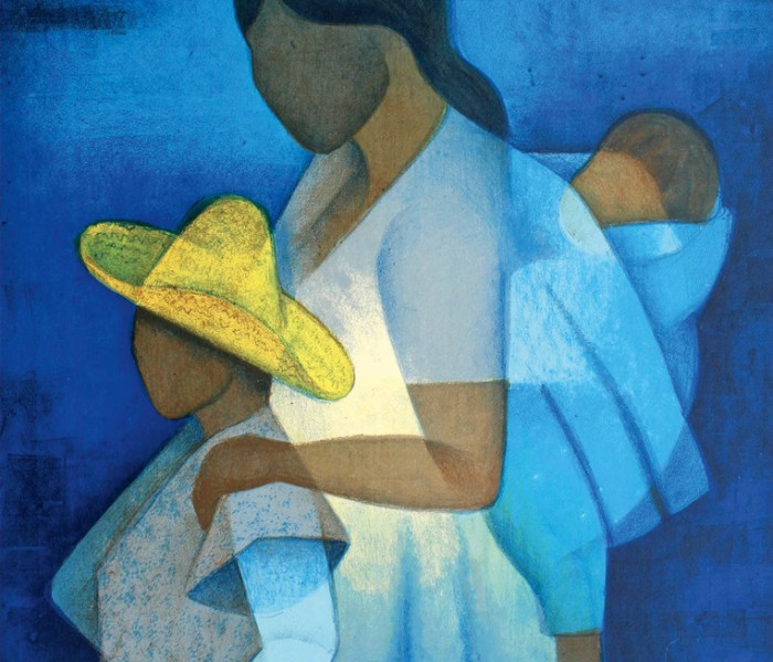 Puzzle - Bluebird - Matka s dětmi, 1973