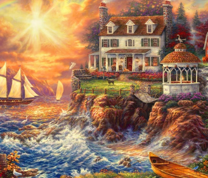 Puzzle - Bluebird - Oáza klidu