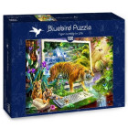 Puzzle - Bluebird - Oživlý tygr
