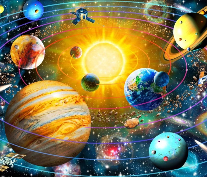 Puzzle - Bluebird - Sluneční soustava