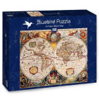 Puzzle - Bluebird - Starobylá mapa světa