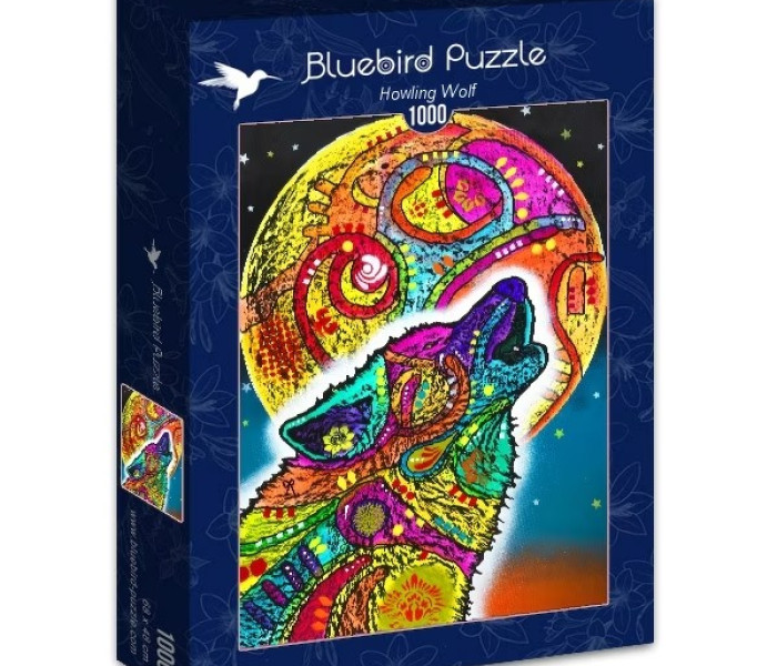 Puzzle - Bluebird - Vyjící vlk