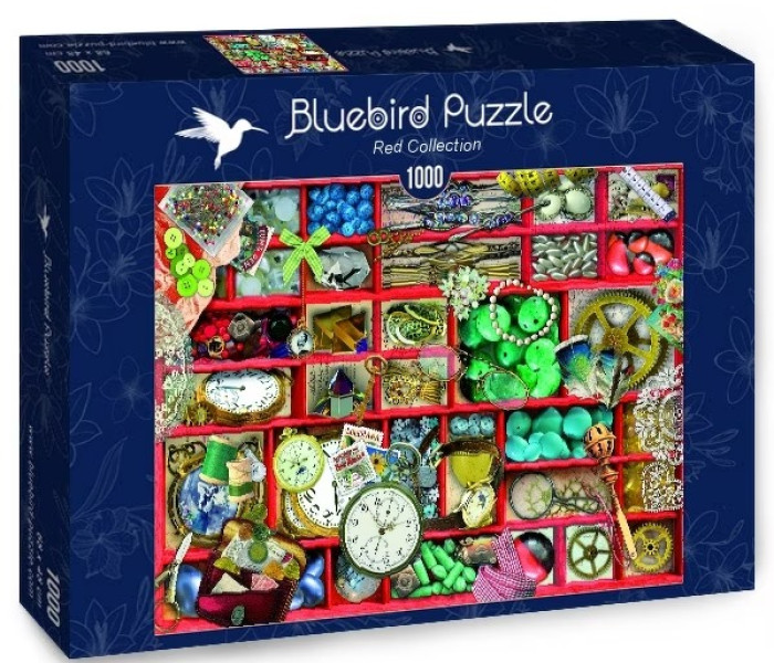 Puzzle - Bluebird - Červená kolekce