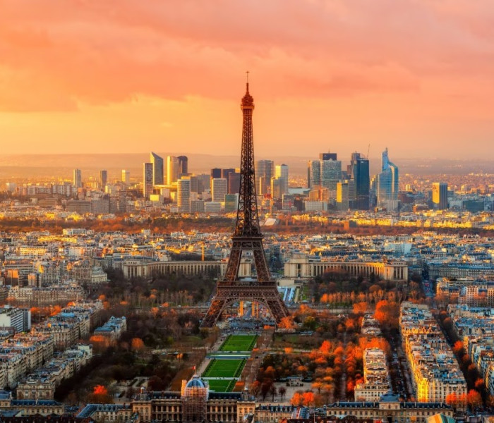 Puzzle - Bluebird - Eiffelova věž, Paříž, Francie