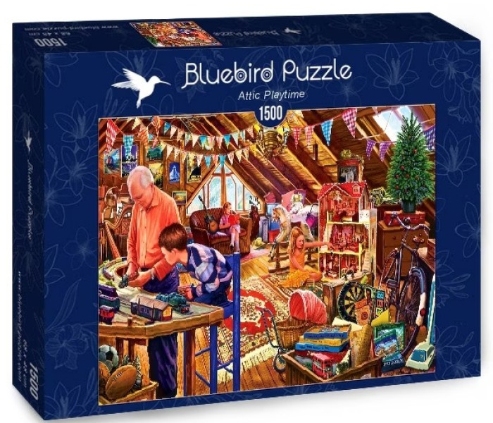 Puzzle - Bluebird - Hraní na půdě