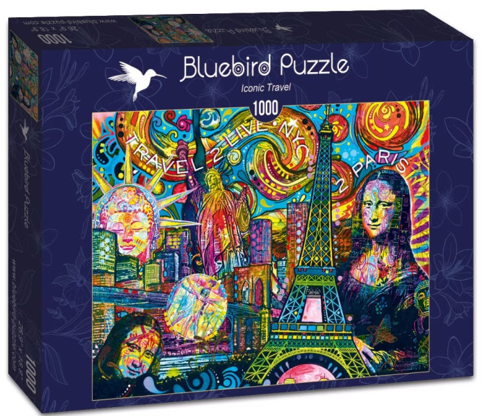 Puzzle - Bluebird - Ikonické památky