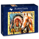 Puzzle - Bluebird - Indiánský náčelník