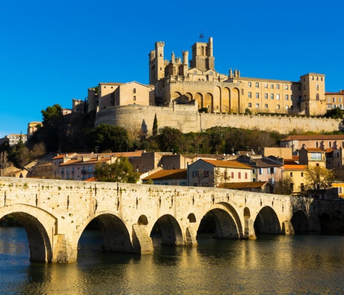 Puzzle - Bluebird - Katedrála Saint‐Nazaire v Béziers, Francie