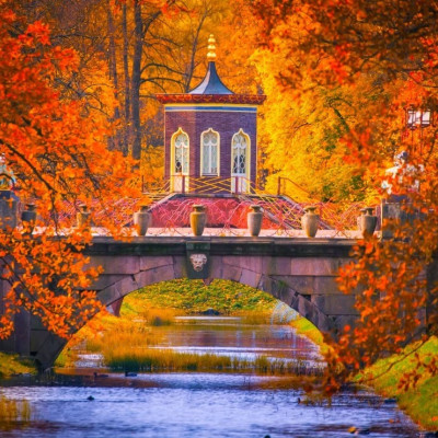 Kateřinský park, Puškin, Rusko