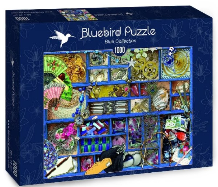 Puzzle - Bluebird - Modrá kolekce