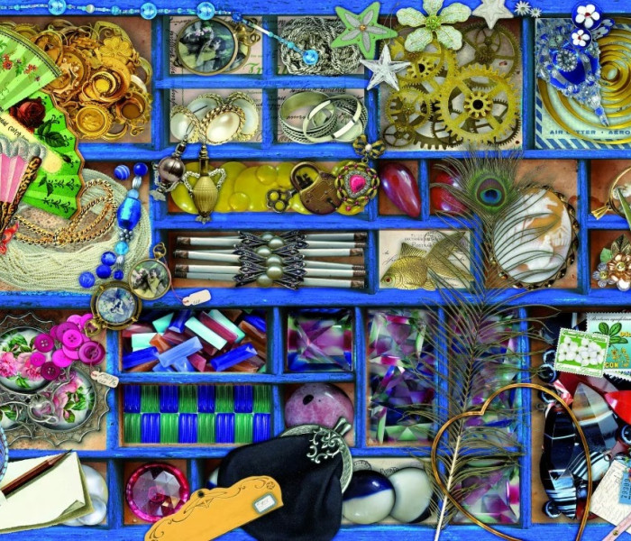 Puzzle - Bluebird - Modrá kolekce