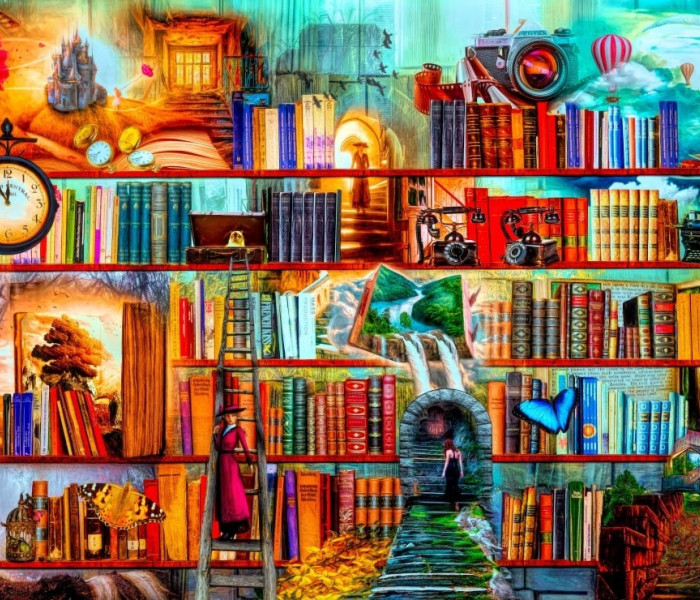 Puzzle - Bluebird - Mysteriózní knihy