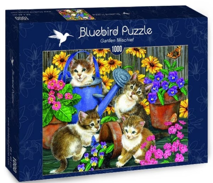 Puzzle - Bluebird - Neplecha na zahradě