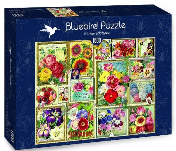 Puzzle - Bluebird - Obrázky květin