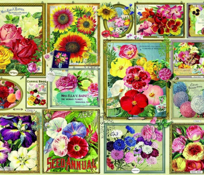 Puzzle - Bluebird - Obrázky květin