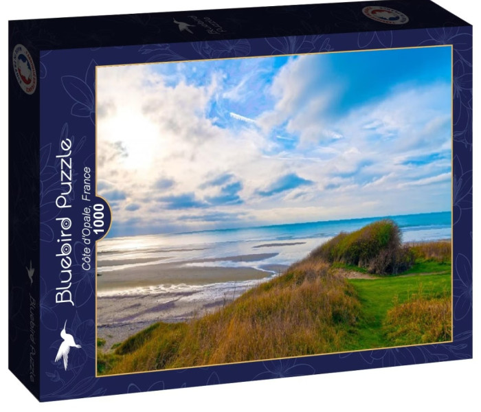 Puzzle - Bluebird - Opálové pobřeží, Francie