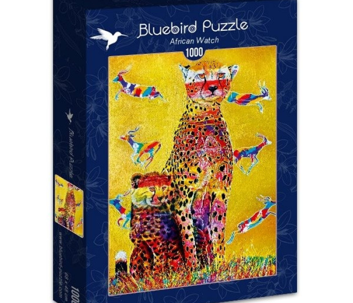 Puzzle - Bluebird - Africká hlídka