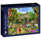 Puzzle - Bluebird - Anglický venkovský dům se zahradou