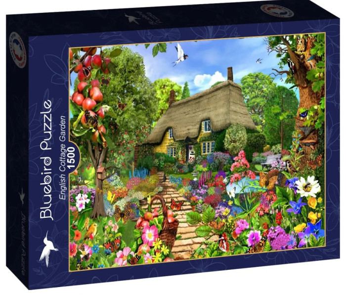Puzzle - Bluebird - Anglický venkovský dům se zahradou