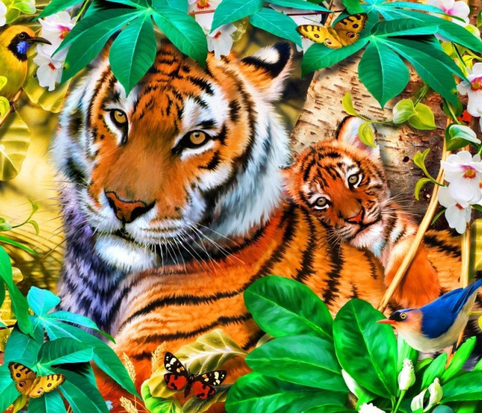 Puzzle - Bluebird - Ve stínu