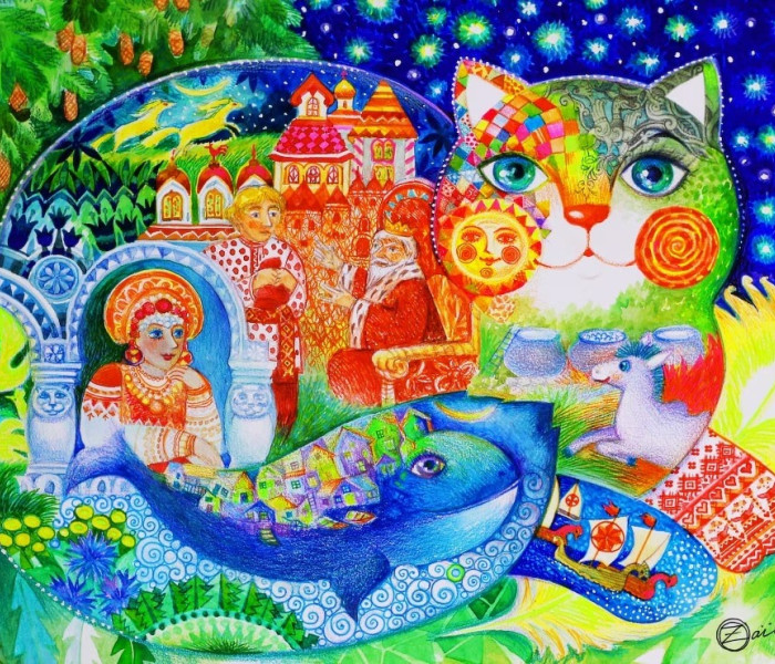 Puzzle - Bluebird - Ruská pohádka