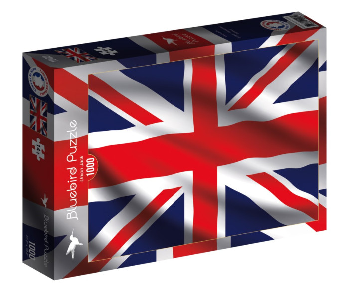Puzzle - Bluebird - Vlajka Spojeného království