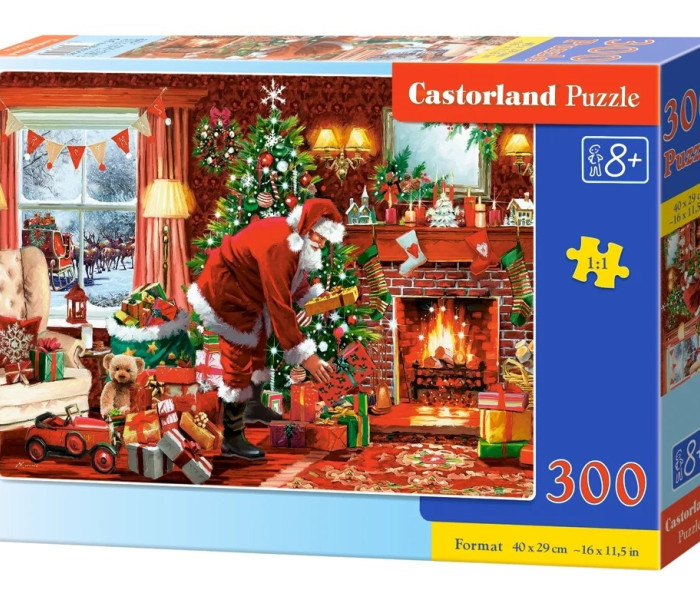 Puzzle - Castorland - Mikulášská speciální dodávka