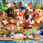 Puzzle - Castorland - Dezert pro štěňata