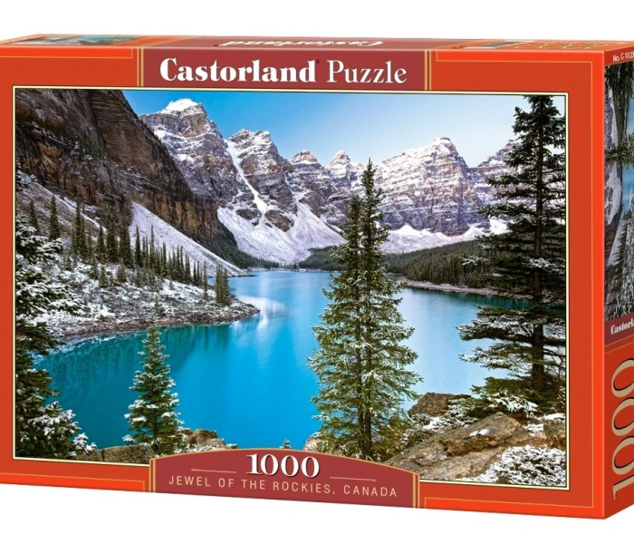 Puzzle - Castorland - Klenot Skalnatých hor, Kanada