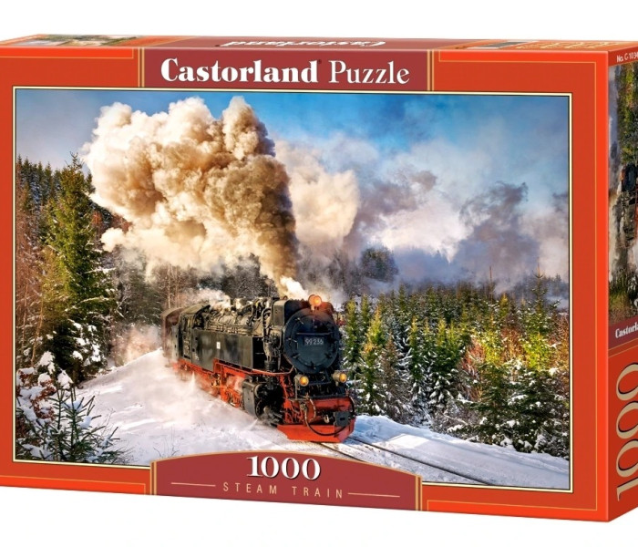Puzzle - Castorland - Parní vlak
