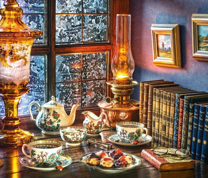 Puzzle - Castorland - Odpolední čaj