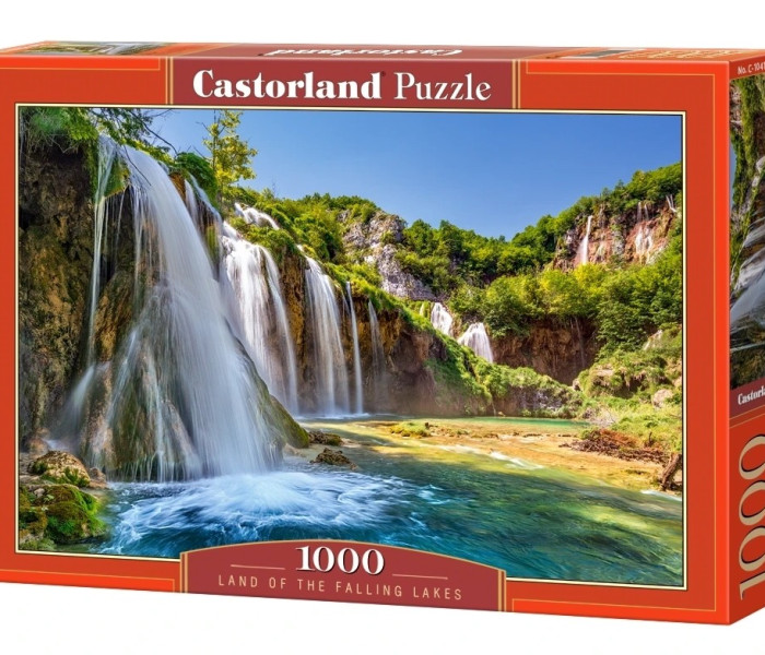 Puzzle - Castorland - Země padajících jezer