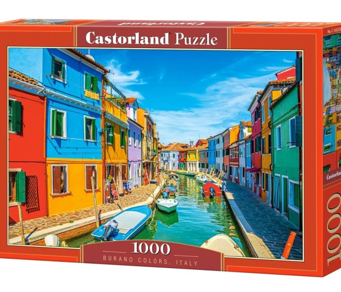 Puzzle - Castorland - Burano Colors, Itálie