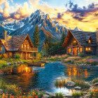 Puzzle - Castorland - Letní večer