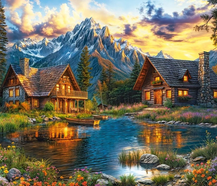 Puzzle - Castorland - Letní večer